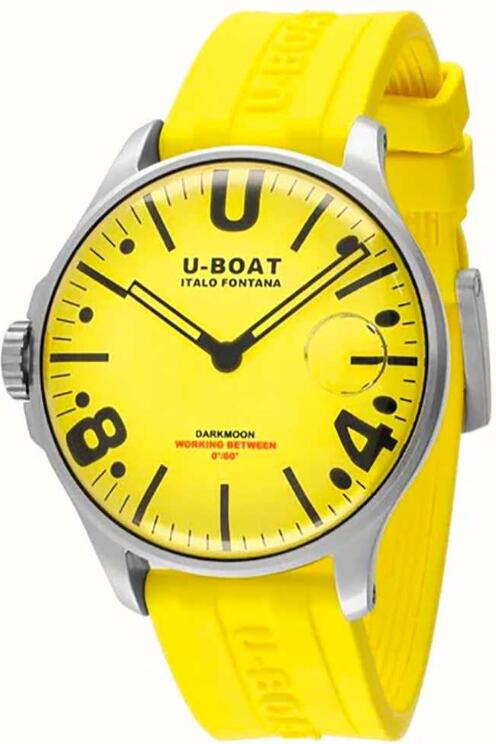 Review Replica U-BOAT Darkmoon Limited Edition 44mm Yellow 8964 watch